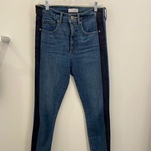 Loft High Waist Skinny Jeans 6/28